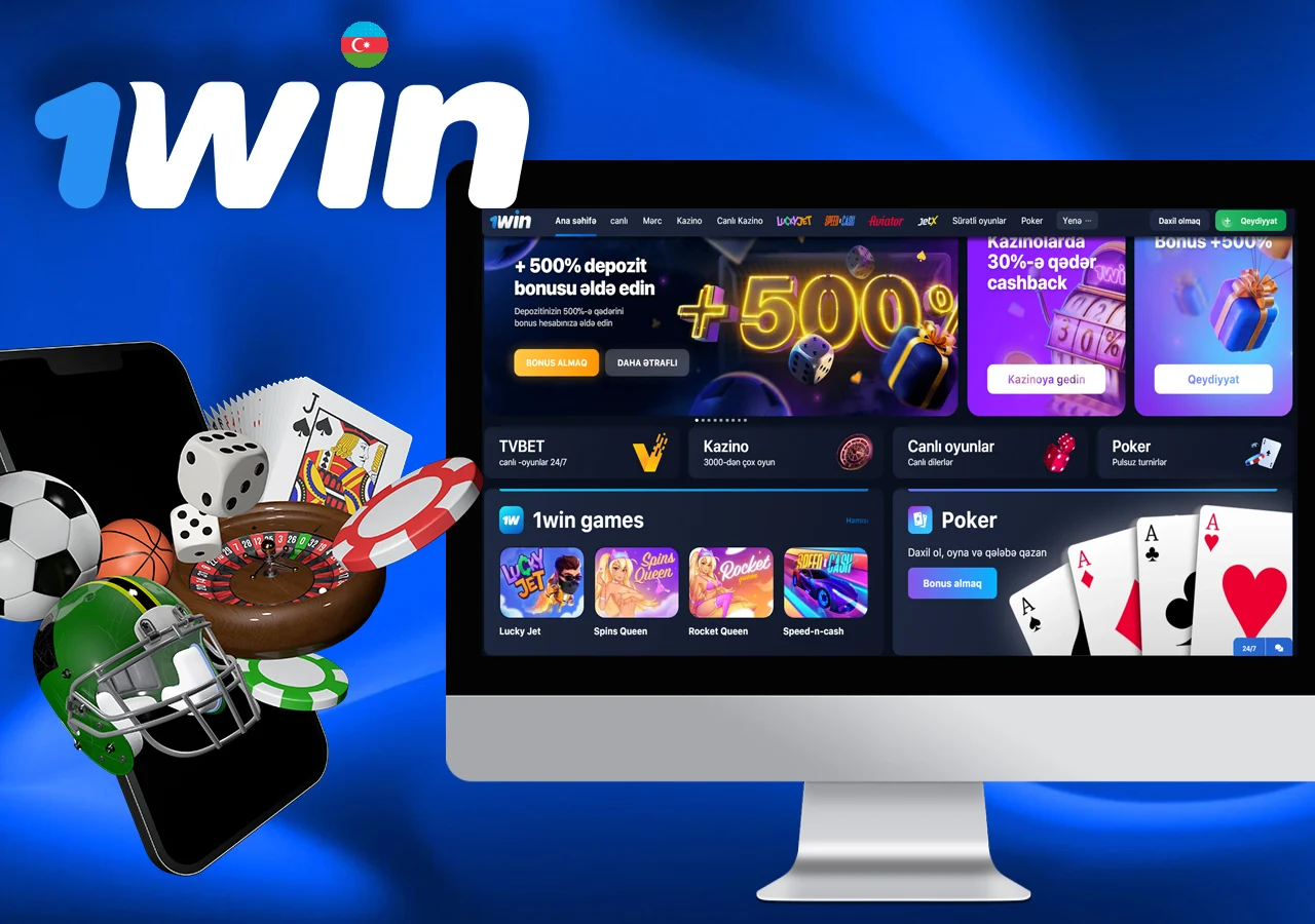 1Win onlayn mərclər üzrə ən böyük bukmeker kontoru